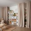 GARDINLÄNGD LEO -AKT- -EXT- - sandfärgad, textil (135/255cm) - Premium Living