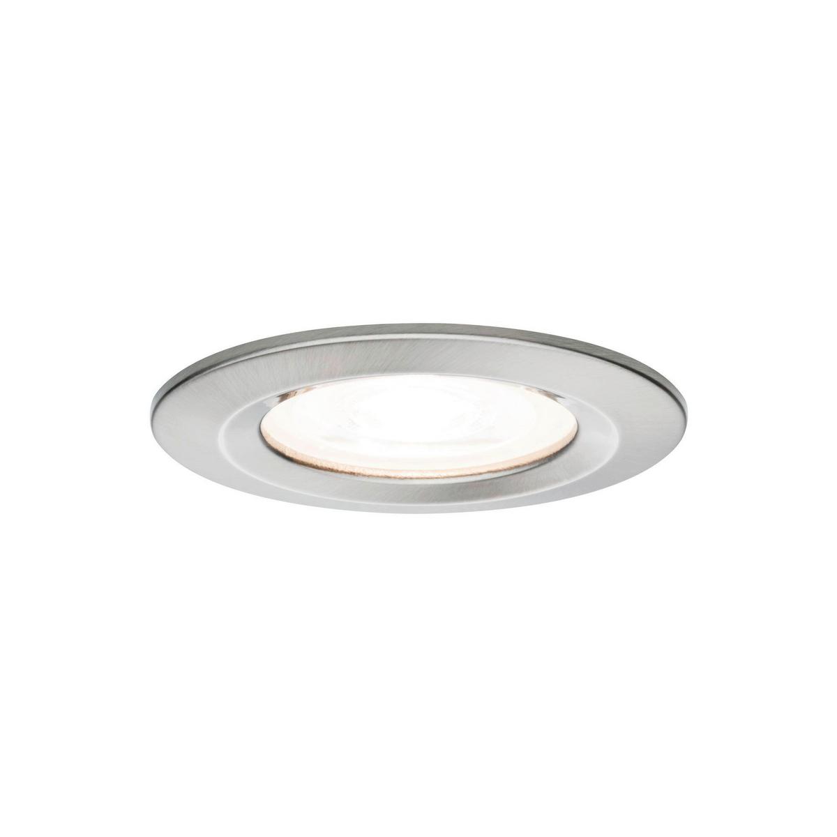 Deckenleuchte Nova in Alufarben max. 6,5 Watt - Alufarben, Basics, Metall (7,8cm) - Paulmann