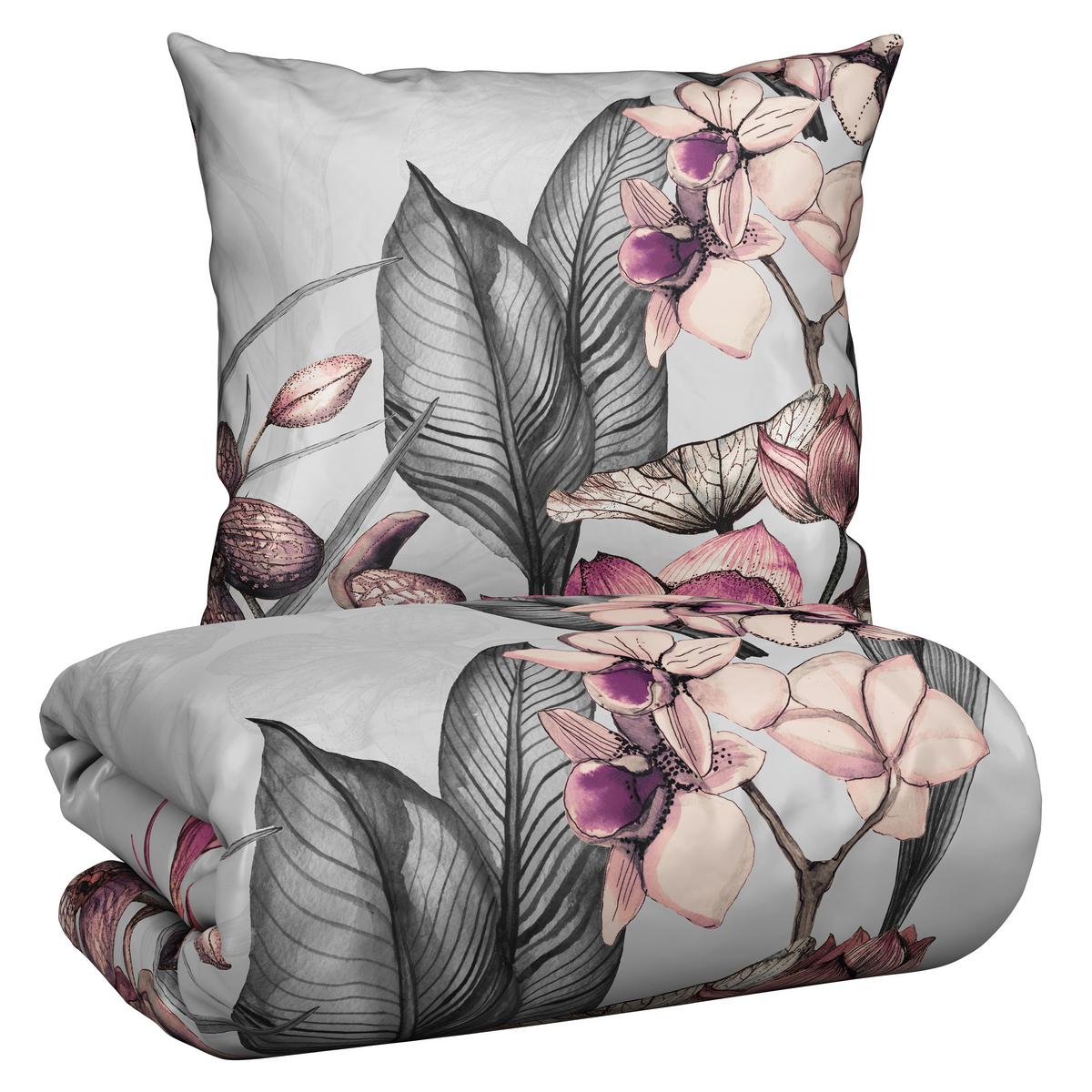 Bettwäsche Cartaxo Grau ca. 135x200cm - Grau, LIFESTYLE, Textil (135/200cm) - Modern Living