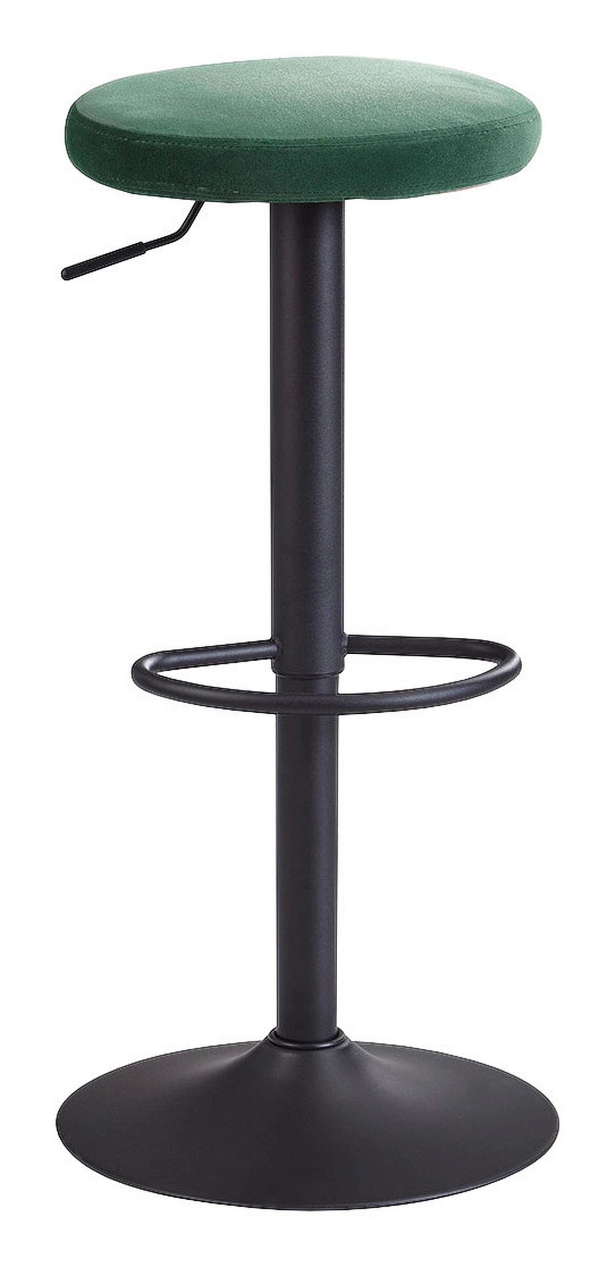 Barski Stol Barhocker - črna/zelena, Moderno, kovina/tekstil (40/79/40cm) - MID.YOU