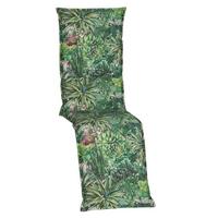 Relaxsesselauflage Tegernsee ca. 170x46 cm Grün - Grün, Basics, Textil (170/46/8cm) - Gardenson