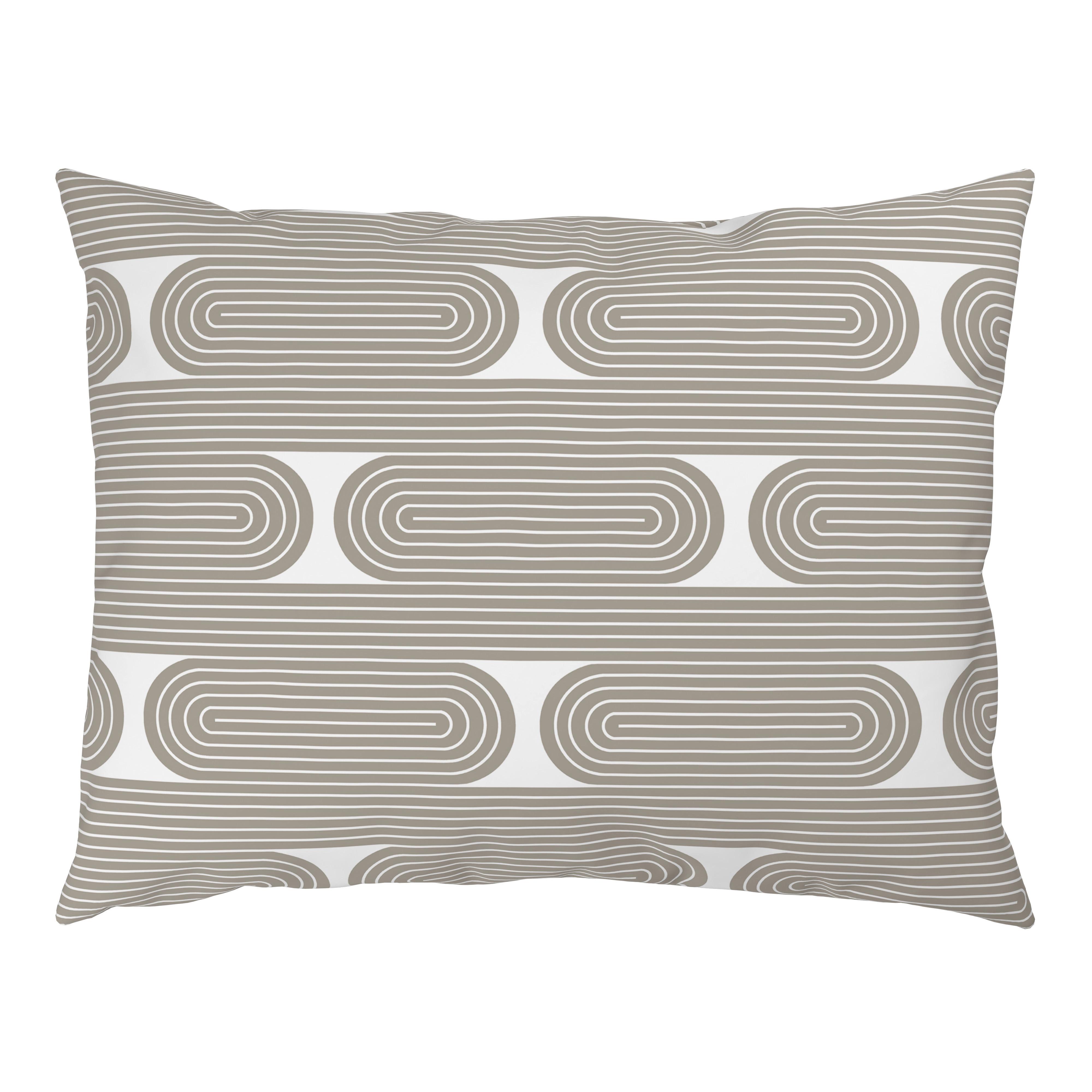 Posteljnina Retro Xxl - bela/sivorjava, Moderno, tekstil (200/200cm) - Mömax