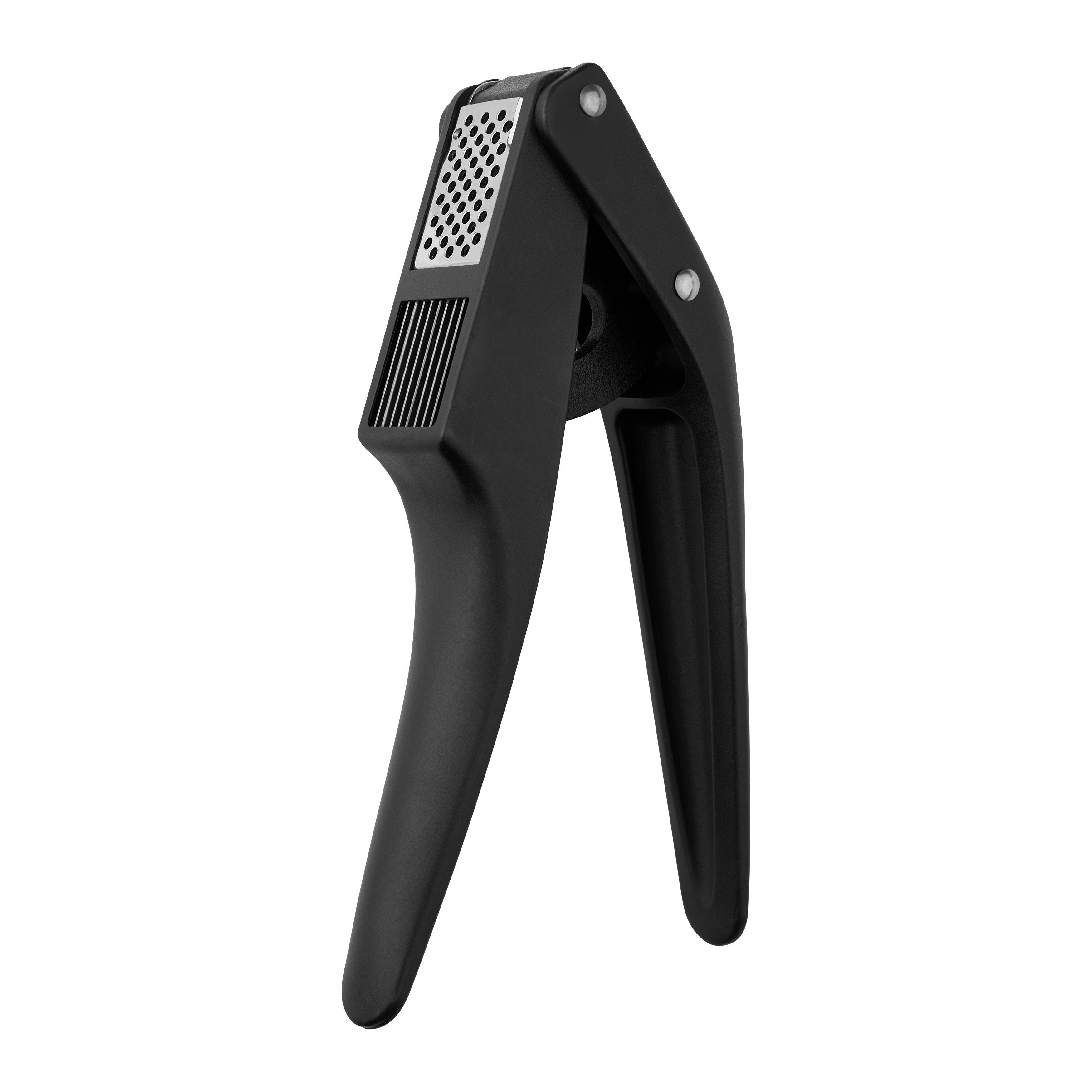 Knoblauchpresse Kiki Dunkelgrau - Dunkelgrau, KONVENTIONELL, Kunststoff/Metall (3,6/19,3cm) - Mömax