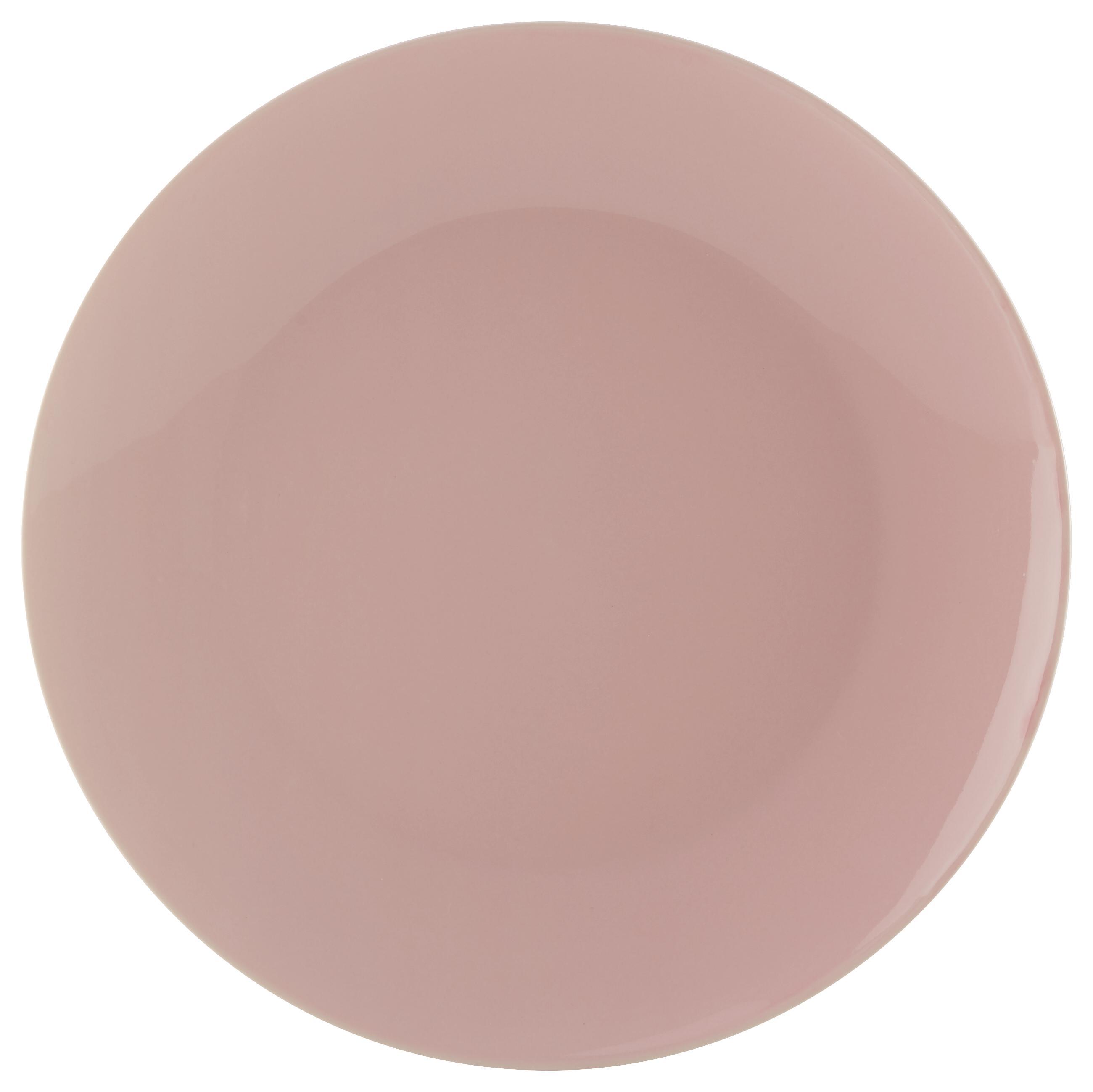 Speiseteller Sandy aus Keramik Ø ca. 26,8cm - Rosa, KONVENTIONELL, Keramik (26,8/2,42cm) - Mömax modern living