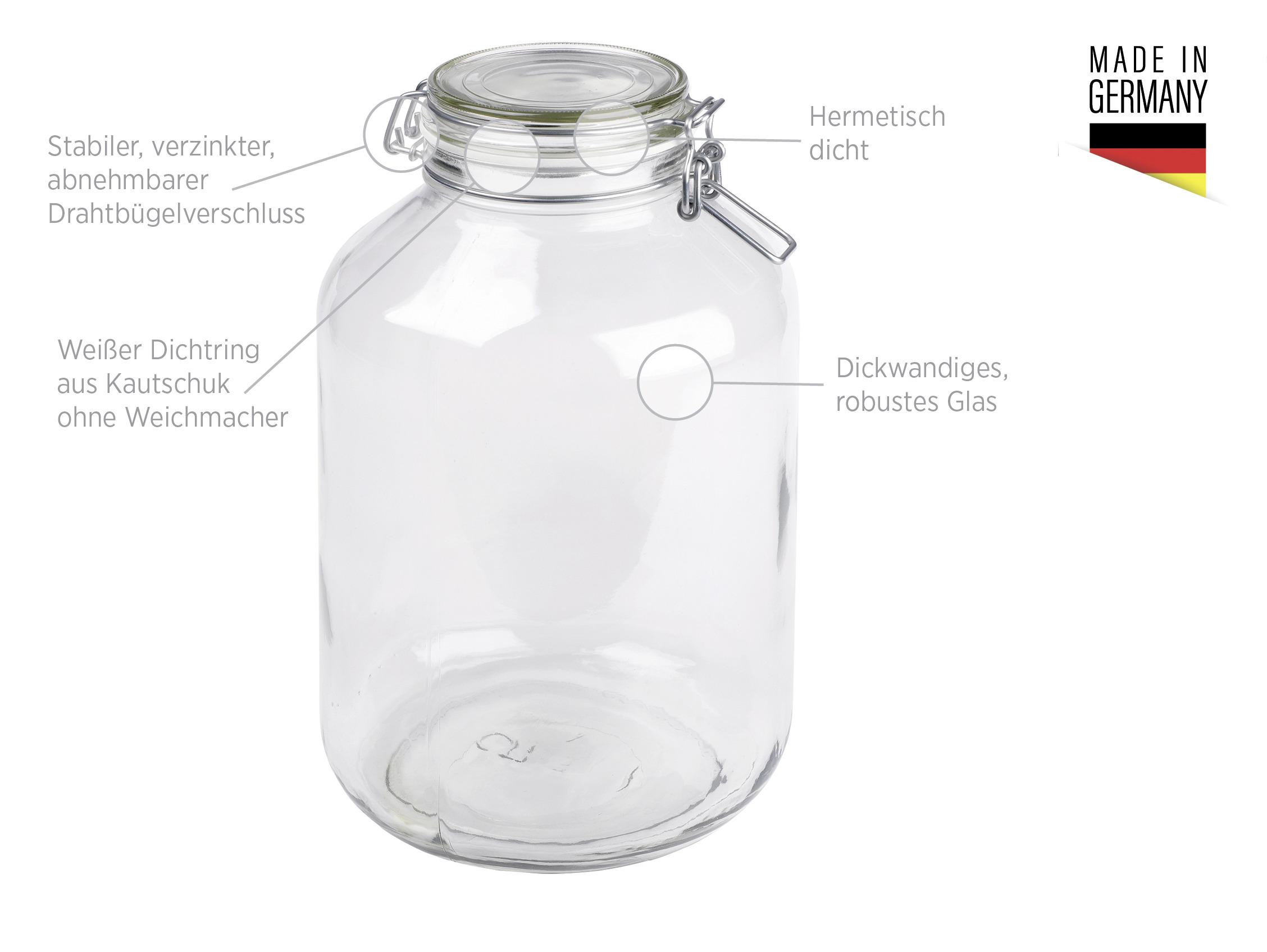 Mityvac Einmachglas-Set – Luftdichte Aufbewahrung Für Lebensmittel, Ideal Zum Einlegen & Vorrat Halten