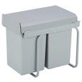 Einbauabfallsammler 103371639 - Grau, Kunststoff/Metall (26/41/46cm) Einbauabfallsammler 103371639 - Grau, Kunststoff/Metall (26/41/46cm)