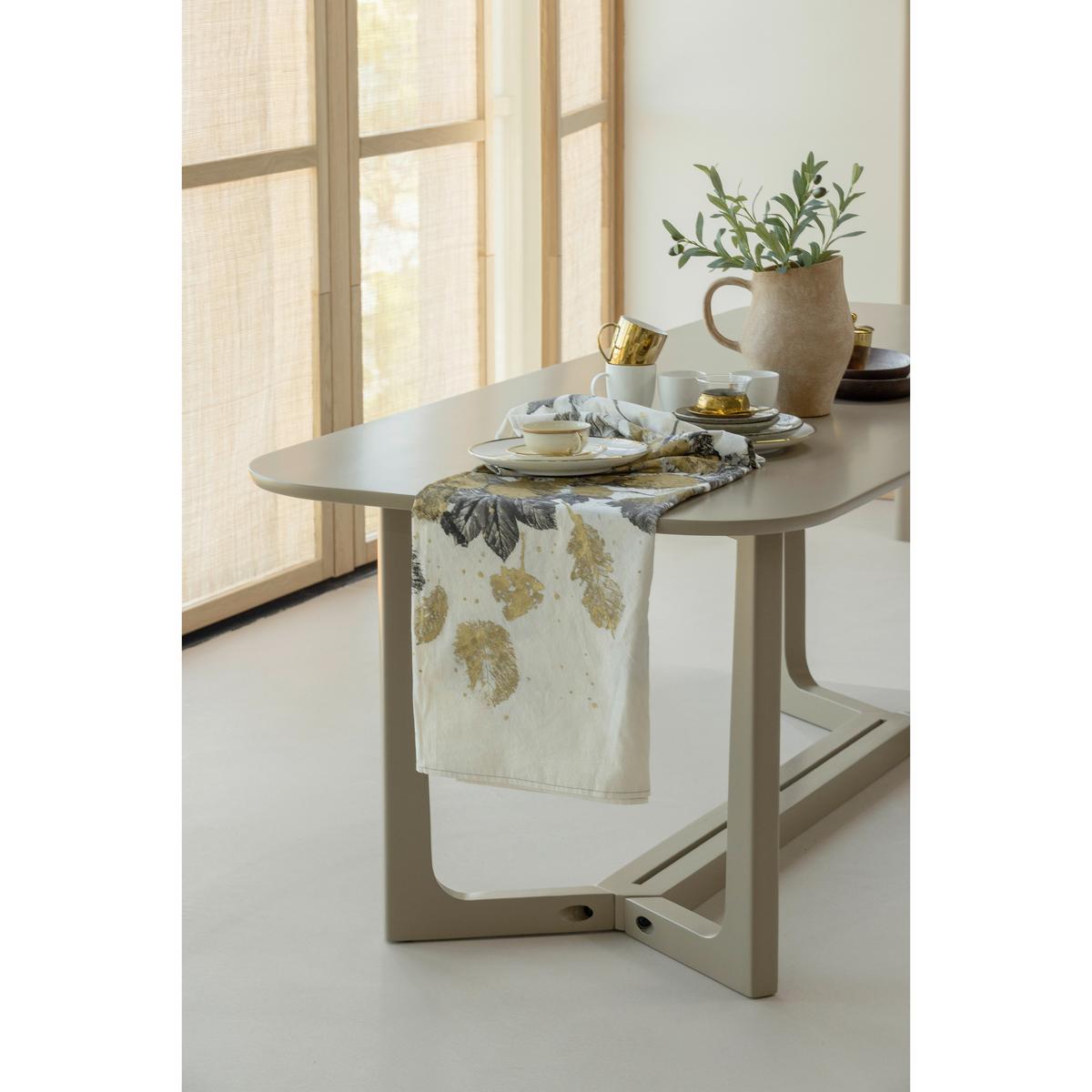 Esstisch Ferion Schlammfarben L: 240cm - Schlammfarben, MODERN, Holz (240/90/76cm) - Livetastic