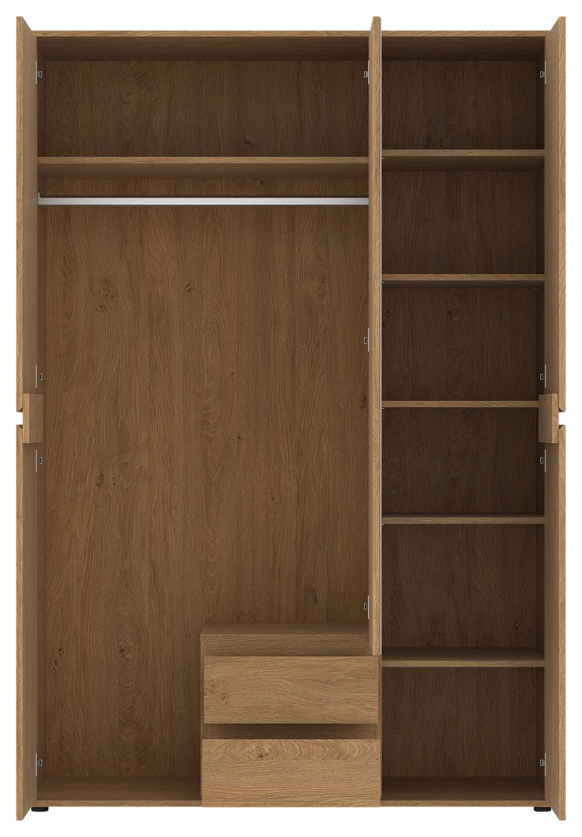 Dulap Calzado - Modern, material pe bază de lemn (137/199,9/55cm) - Modern Living