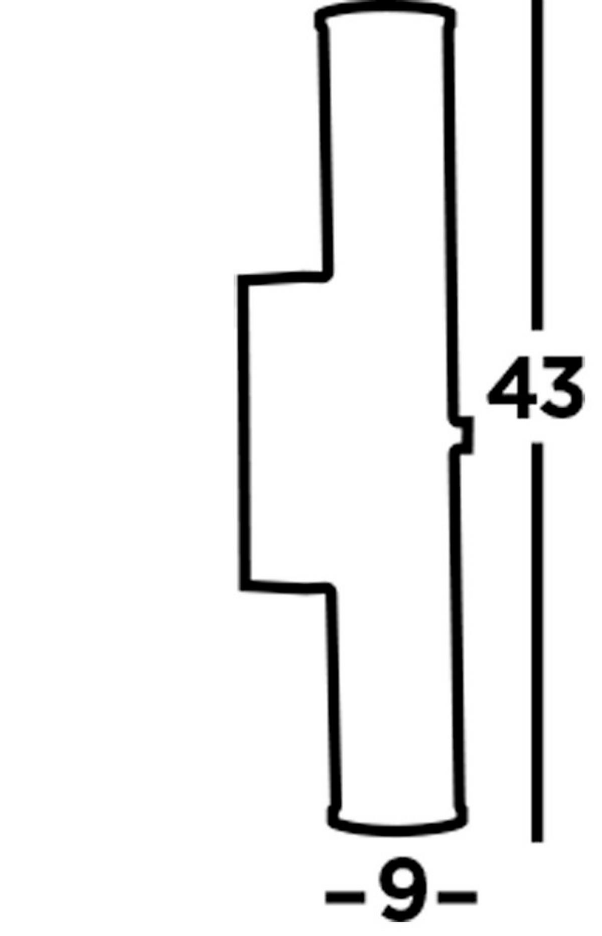 Fürdőszobai Falilámpa 63125-1bk - fehér, Basics, üveg/fém (8.5/43cm)