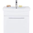 Waschtischkombi Dunkelgrau/Weiß - Dunkelgrau/Weiß, MODERN, Keramik/Holzwerkstoff (60/49/41cm) - MÖMAX modern living