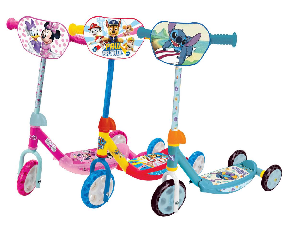 HULAJNOGA DLA DZIECI SCOOTER STITCH - różnokolorowy, Trend, tworzywo sztuczne/metal (32/56/60-67cm) - Simba