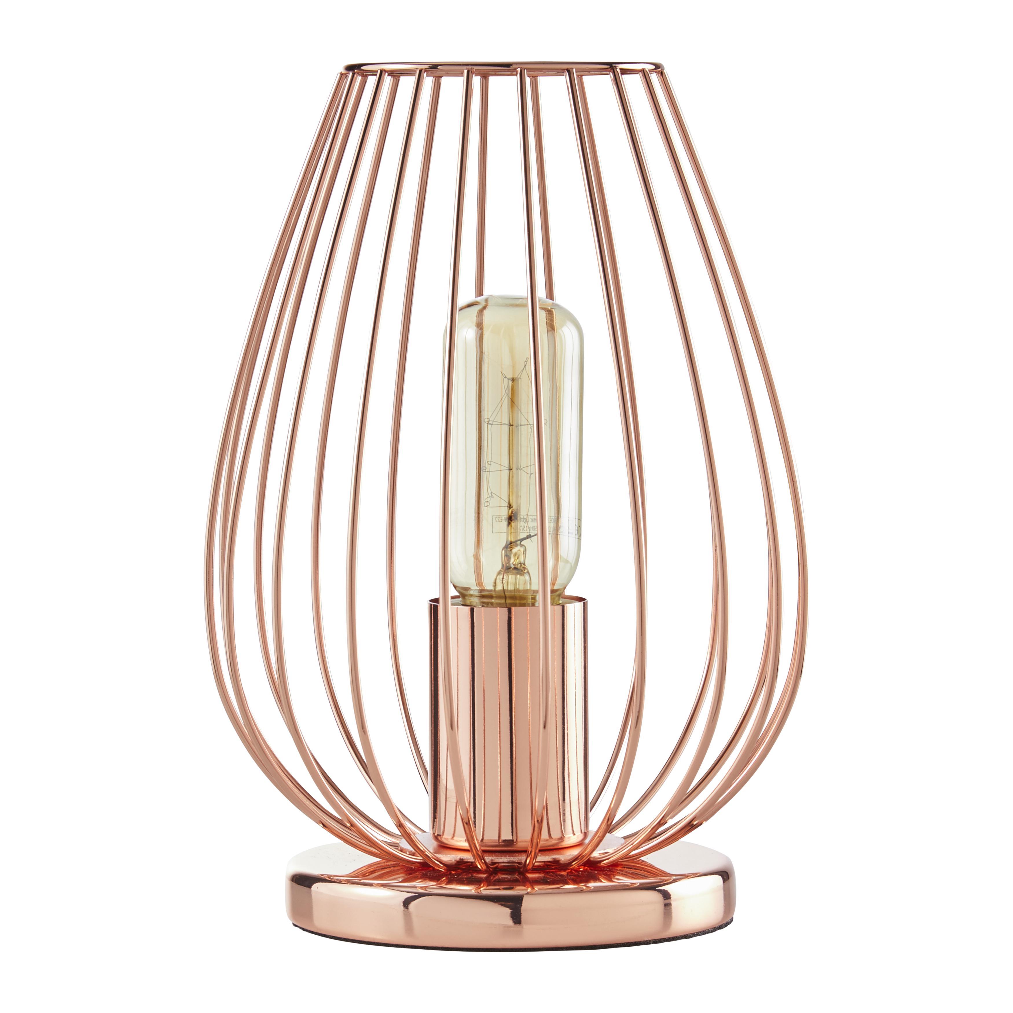 Tischleuchte Dioder, max. 1x60 Watt - Kupferfarben, LIFESTYLE, Metall (12/23cm) - Mömax modern living