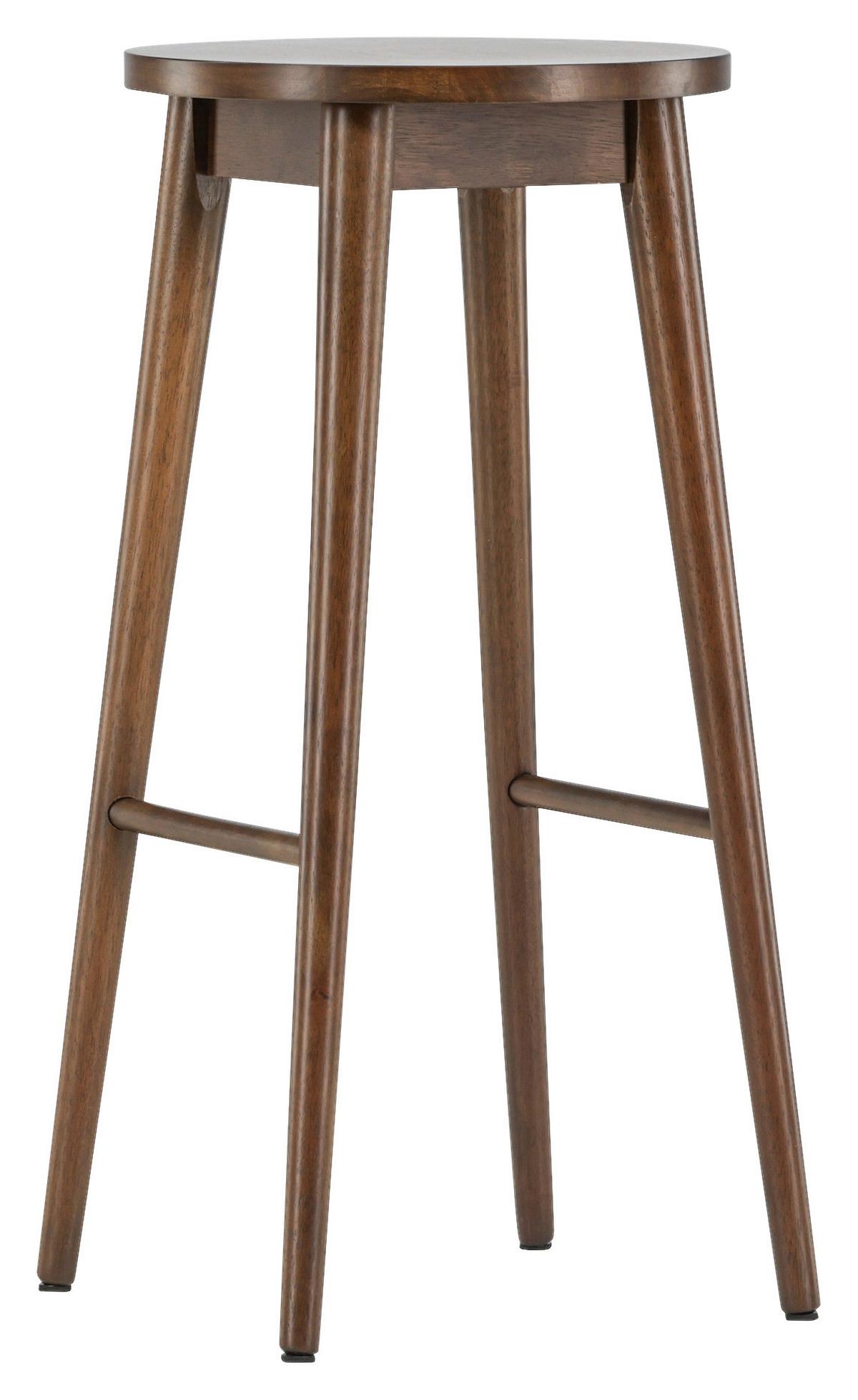 BARHOCKER-SET MOLLÖSAND - Braun, Design, Holz (36/75/36cm) - Livetastic