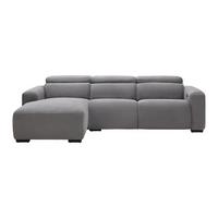 Sedežna Garnitura Bondico 272, Antracit - črna/antracit, Moderno, kovina/tekstil (272/75-92/101 / 170cm) - Mömax