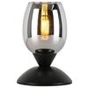 BORDSLAMPA BLACKO - kromfärg/svart, Modern, metall/glas (12,5/18cm) - Modern Living