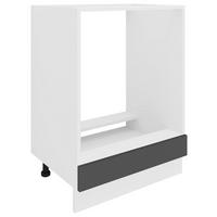 Omara Za Vgradnjo Štedilnika Esilo, Siva, Bela - bela/antracit, Konvencionalno, leseni material (60/82/46cm) - MID.YOU