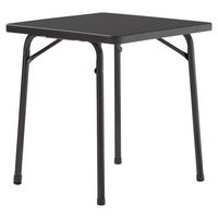 Gartentisch ca.70x70x72cm Anthrazit - Anthrazit, MODERN, Holzwerkstoff/Metall (70/70/72cm) - Sieger