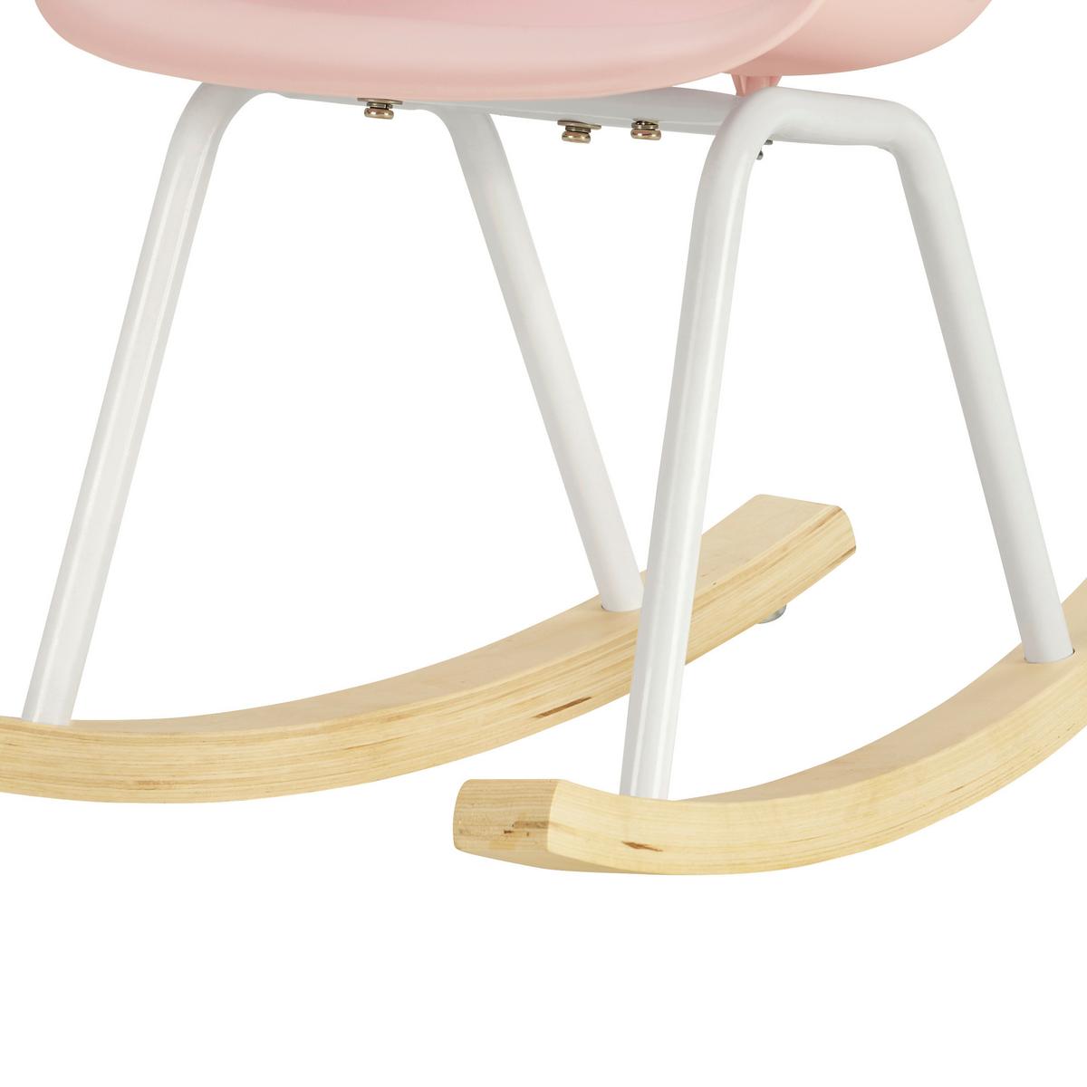 Kinderstuhl Bobby Rosa Kunststoff - Rosa, MODERN, Holz/Kunststoff (41,5/60/54cm) - Bessagi Kids