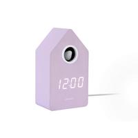 BUDZIK CUCKOO LED - fiolet, Basics, materiał drewnopochodny (6/9/15.5cm) - Karlsson