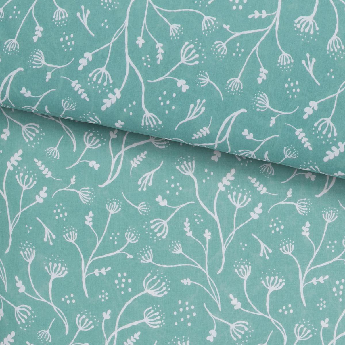 Ágyneműhuzat-garnitúra Frida - zöld, Konventionell, textil (140/200cm) - Best Price