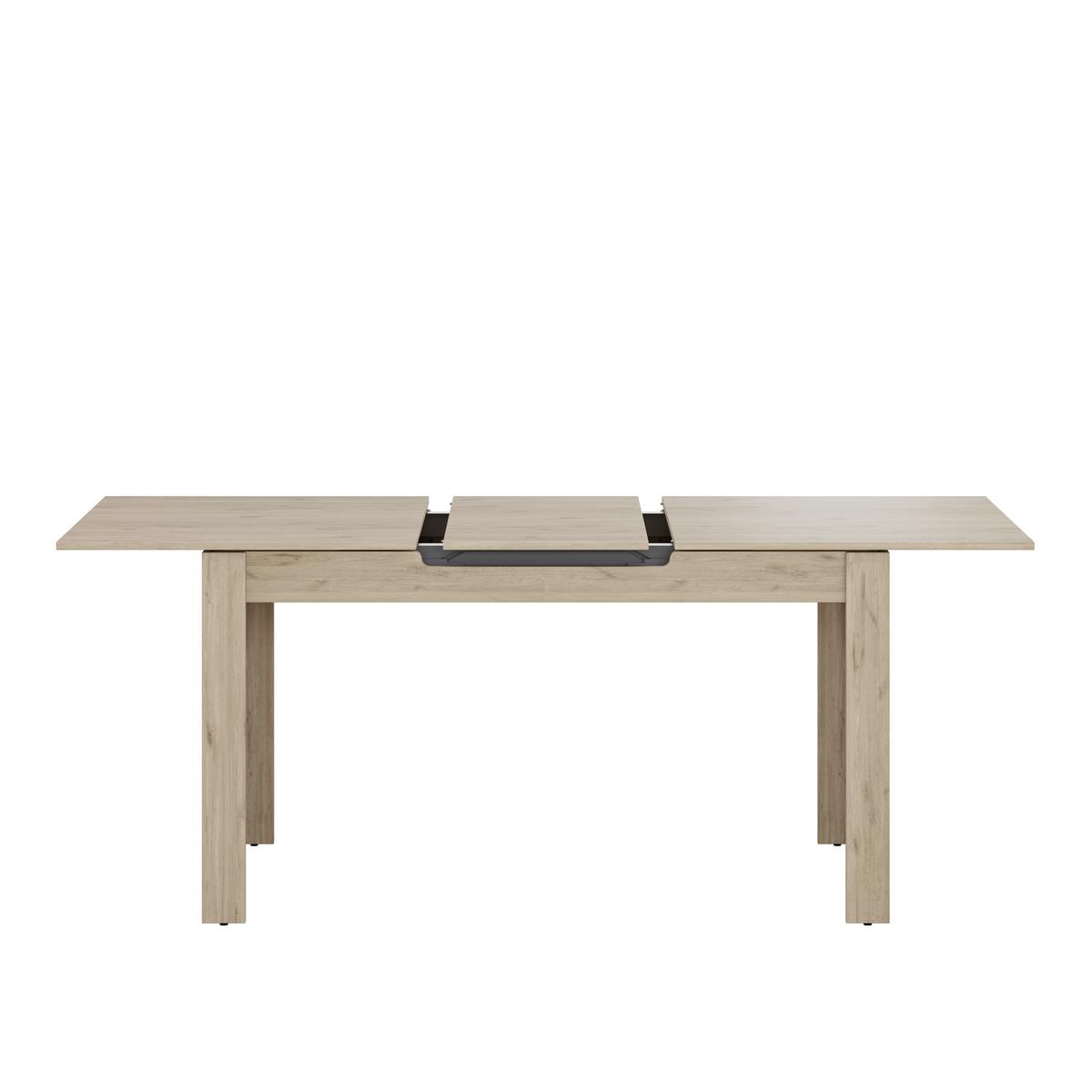 Ausziehtisch Andorra Eiche Artisan - Eiche Artisan, MODERN, Holzwerkstoff (140-180/80/75cm) - Mömax