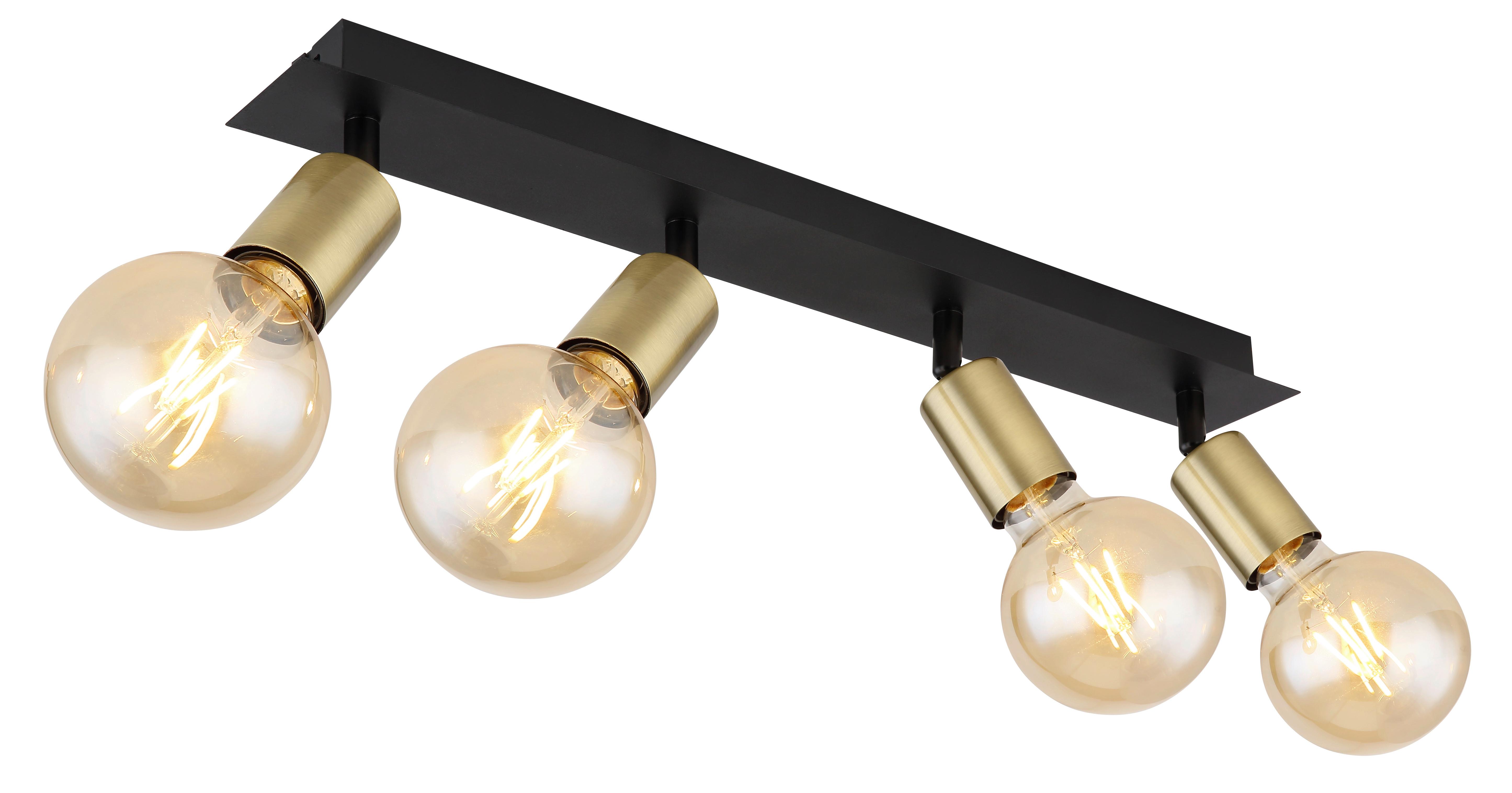 Reflektor Liliana - črna, Design, kovina (50/6/10,5cm) - Globo