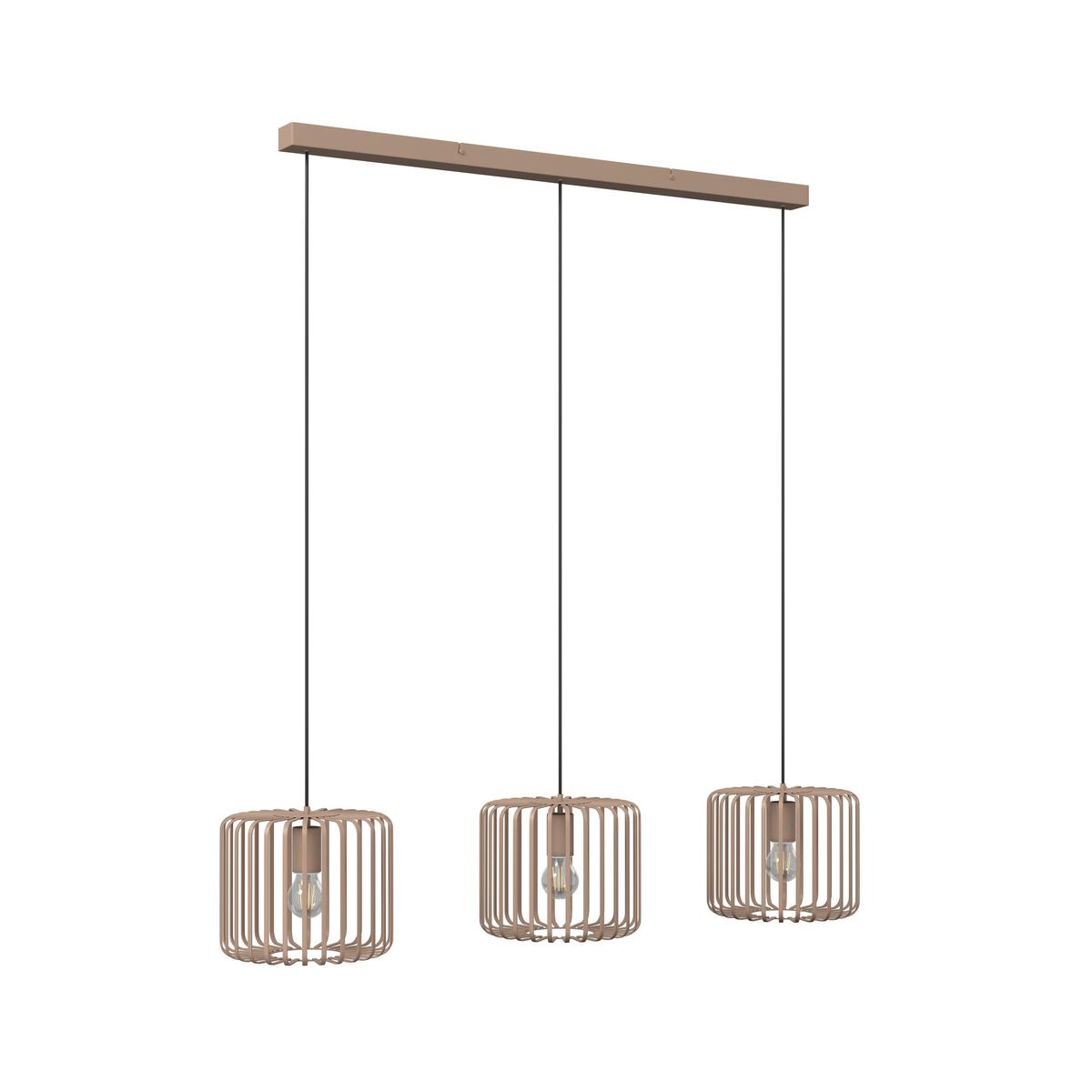 LAMPA WISZĄCA COVENTRY *SBN* - kolor piaskowy, Konventionell, metal (110/25/120cm) - Novel