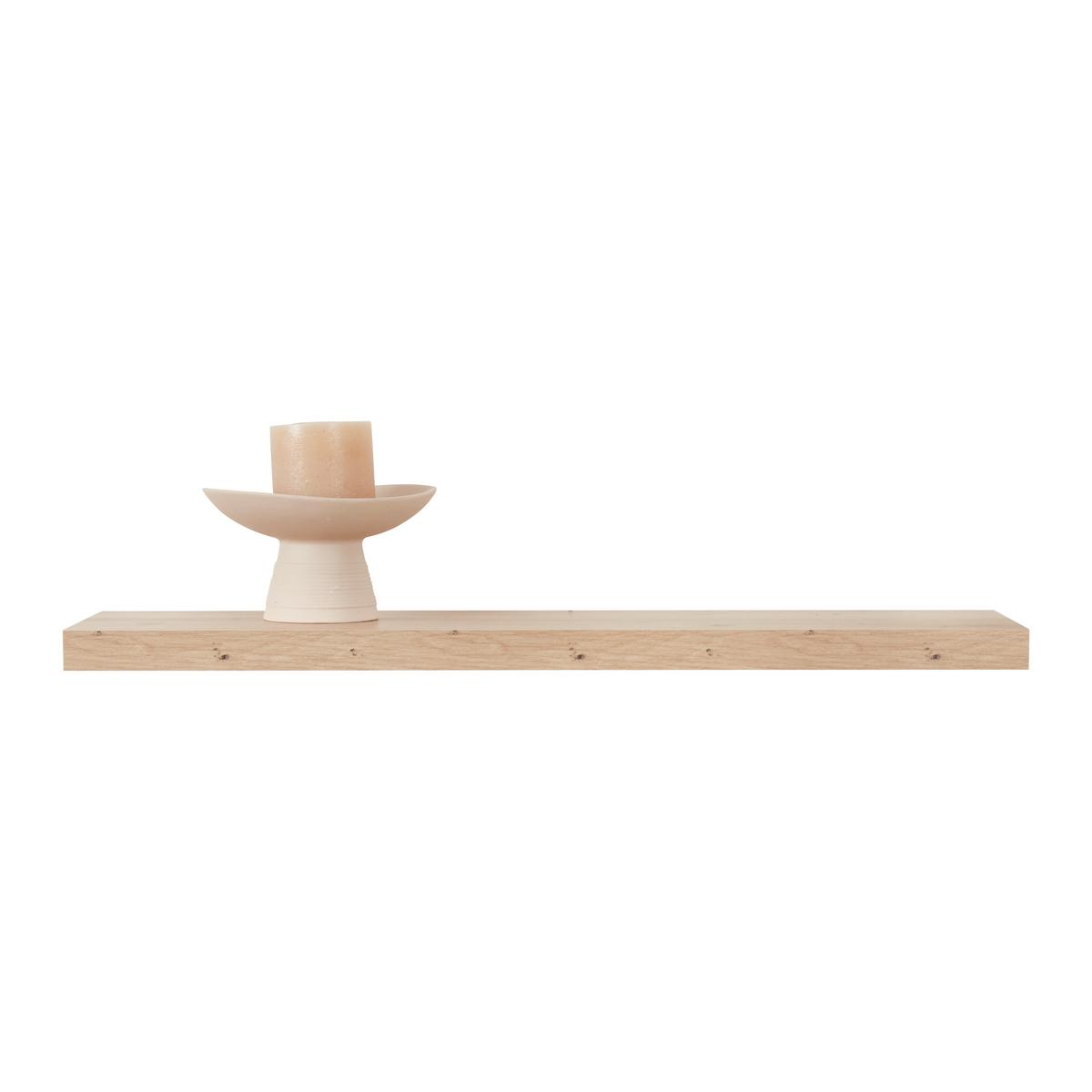 Wandboard Mister Office in Eichefarben - Eichefarben, MODERN, Holzwerkstoff (90/4/24cm) - Mömax