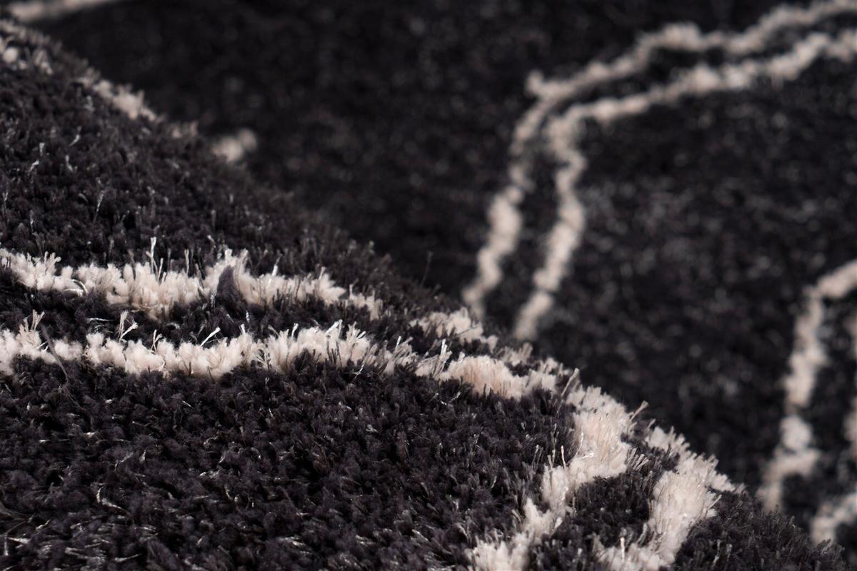 HOCHFLORTEPPICH ORLANDO 225 ANTHRAZIT - Anthrazit, Konventionell, Textil (160/230cm) - Kayoom