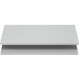 Einlegebodenset in Grau 2er Set - Grau, Holzwerkstoff/Metall (57,7/32/1,5cm) - Mömax modern living Einlegebodenset in Grau 2er Set - Grau, Holzwerkstoff/Metall (57,7/32/1,5cm) - Mömax modern living