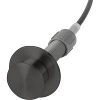 Drehexcenterkappe Solido für 2D-Spüle - Schwarz, Stein