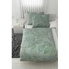 Posteljnina Green House - zelena, tekstil (200/200cm) - Modern Living
