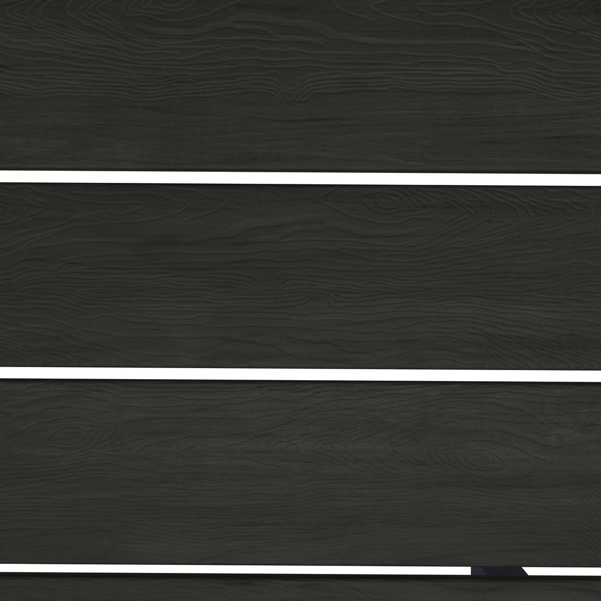 Gartengarnitur "Carina", hellgrau/grau - Dunkelgrau/Hellgrau, Modern, Kunststoff/Textil (150/90/73cm) - Bessagi Garden