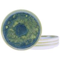 Servis Za Zajtrk Yuki Uno, 4-Delni - modra/zelena, Basics, keramika (17,5cm) - Creatable