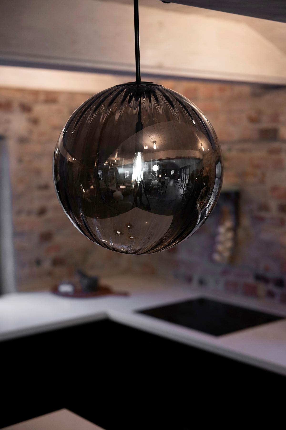 Pendelleuchte Fengari max. 40 Watt - Schwarz/Grau, Basics (35/35/53,5cm) - Markslöjd