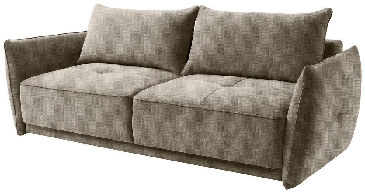 CANAPEA EXTENSIBILĂ LETO - gri-maro, Modern (233/76-91/104cm)