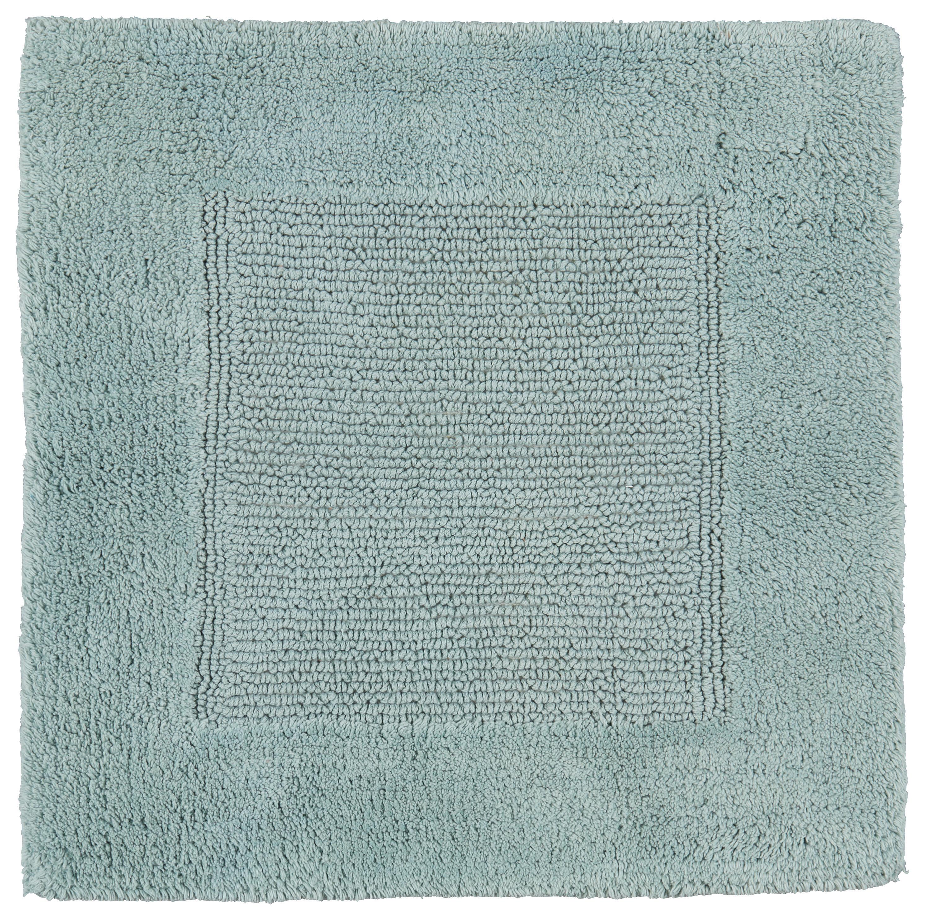 Badematte Karen in Grün ca. 50x50cm - Grün, KONVENTIONELL, Textil (50/50cm) - Premium Living