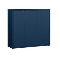 Ormar Za Cipele Alice Springs - tamno plava/siva, Moderno, drvni materijal/plastika (109,2/99,1/34,9cm) - Modern Living