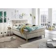 Boxspringbett in Sandfarbe ca. 140x200 cm inkl. Topper - Sandfarben/Kieferfarben, KONVENTIONELL, Holz/Holzwerkstoff (140/200cm) - Livetastic Boxspringbett in Sandfarbe ca. 140x200 cm inkl. Topper - Sandfarben/Kieferfarben, KONVENTIONELL, Holz/Holzwerkstoff (140/200cm) - Livetastic