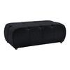 Tabure Sofi - tamno siva/crna, Moderno, tekstil (128/48/70cm) - Premium Living