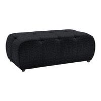 Tabure Sofi - tamno siva/crna, Moderno, tekstil (128/48/70cm) - Premium Living