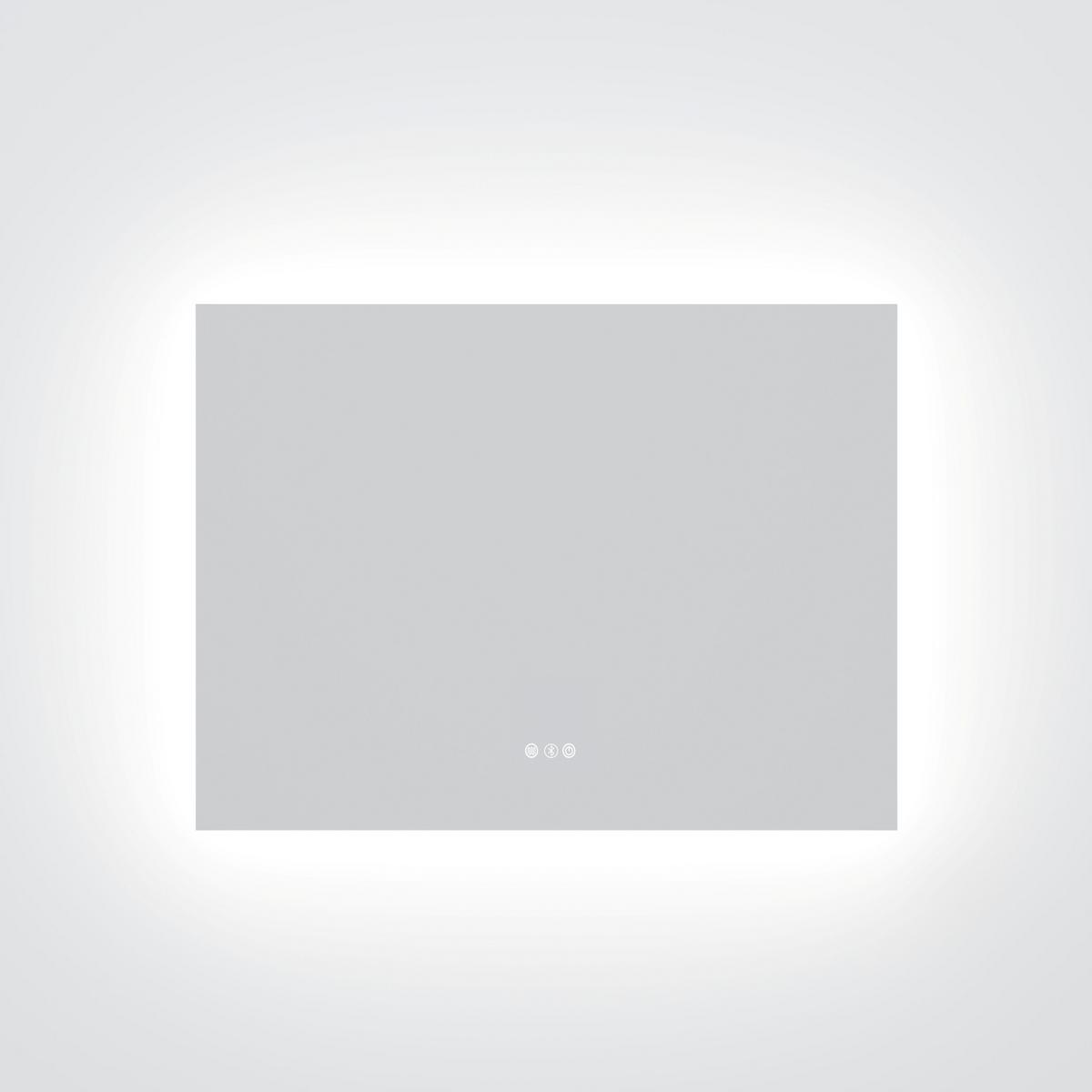 Ogledalo S Rasvjetom Brunelleschi - Moderno, staklo/metal (80/60/3cm)