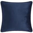 Zierkissen Viola In Navy - Blau, KONVENTIONELL, Textil (45/45cm) - Premium Living Zierkissen Viola In Navy - Blau, KONVENTIONELL, Textil (45/45cm) - Premium Living