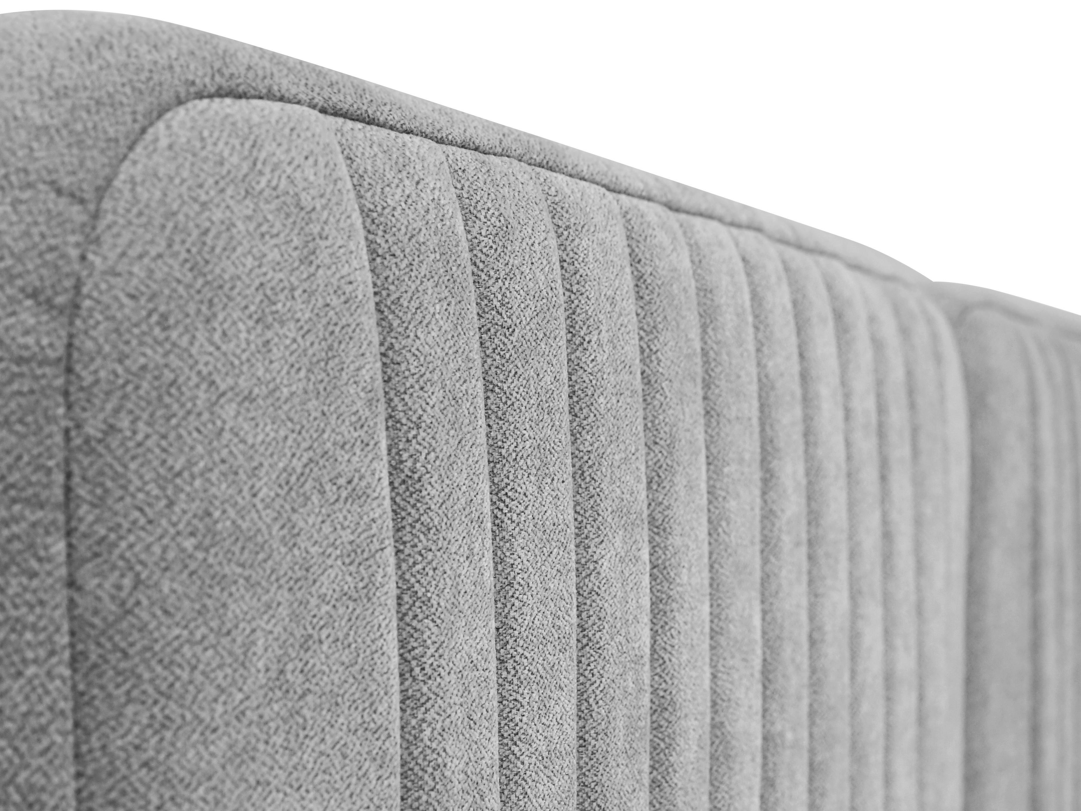 Boxbett Livetto Grau ca. 180x200cm - Schwarz/Grau, KONVENTIONELL, Holz/Textil (180/200cm) - Mömax