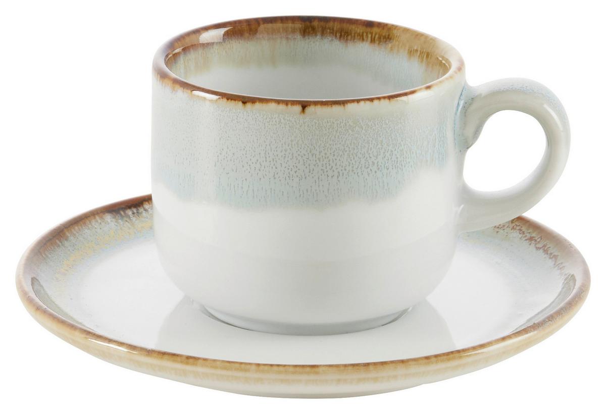 Espresso Csésze És Csészealj Saturn - zöld, Modern, kerámia - Mömax