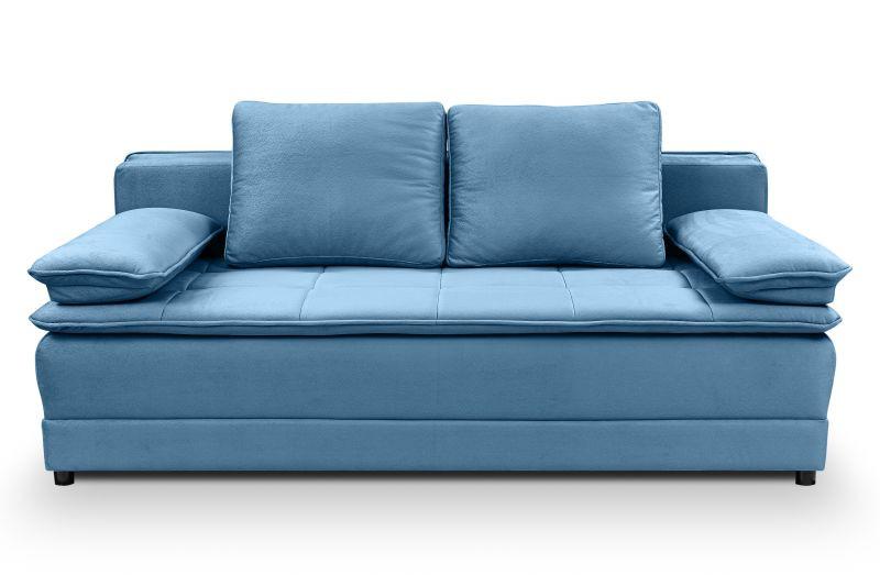 Trosjed Na Razvlačenje Alice - plava/crna, Moderno, tekstil/plastika (202/73-92/105cm) - Modern Living
