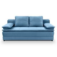 Trosjed Na Razvlačenje Alice - plava/crna, Moderno, tekstil/plastika (202/73-92/105cm) - Modern Living