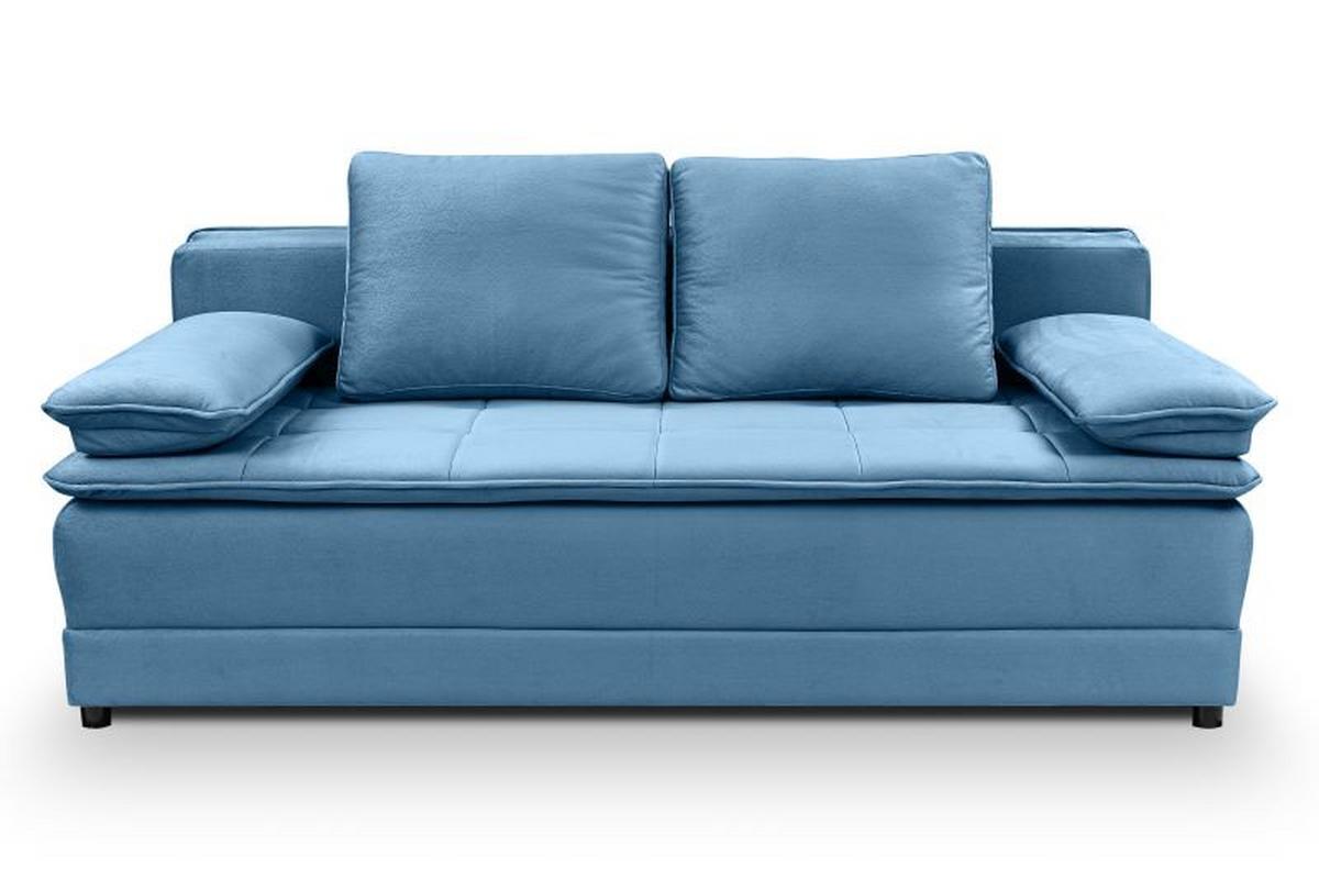 Trosjed Na Razvlačenje Alice - plava/crna, Moderno, tekstil/plastika (202/73-92/105cm) - Modern Living