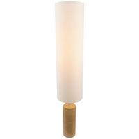 LAMPA STOJĄCA DYRE - kolor jesionowy/biały, Design, metal/tkanina (27/140cm) - Collet's Monde