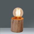 Tischleuchte Woodi Natur max. 60 Watt - Beige/Naturfarben, LIFESTYLE, Holz/Kunststoff (10/10cm) - Mömax modern living Tischleuchte Woodi Natur max. 60 Watt - Beige/Naturfarben, LIFESTYLE, Holz/Kunststoff (10/10cm) - Mömax modern living